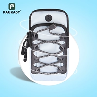 PAUKAOT Сумка на руку подходит для мужчин и женщин, спортивное универсальное снаряжение, водоотталкивающая сумка на запястье для спортзала, для бега