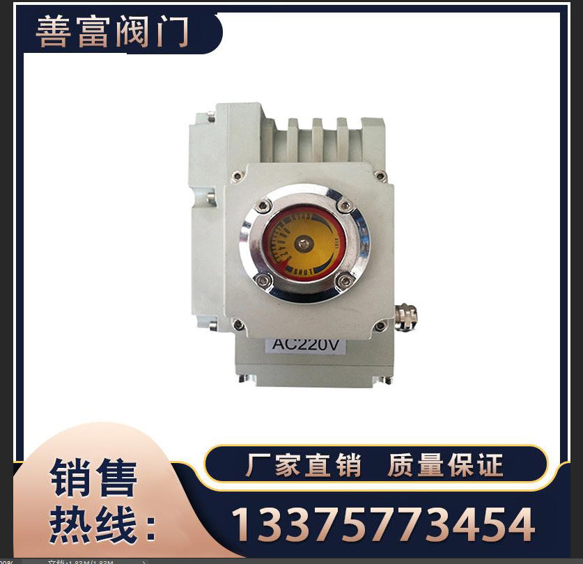 Electric valve electric actuator fine small switch type electric head can be equipped with butterfly valve ball valve explosion-proof adjustment type