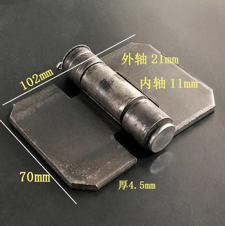 Thickened Hinge Welding Car Van Door door barrier plate Tricycle Side Door Hem Fold Hardware Demolition hinge