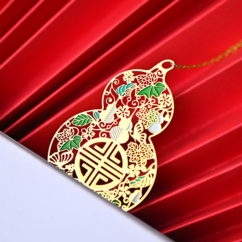Fubag High-end Refined Creative Metal Bookmarking Teacher's Section Gift Practical Gifts China Wind Fancy Brief Bookmark Customized Sending Teacher Students With Children Cute Art Birthday Gifts-Taobao