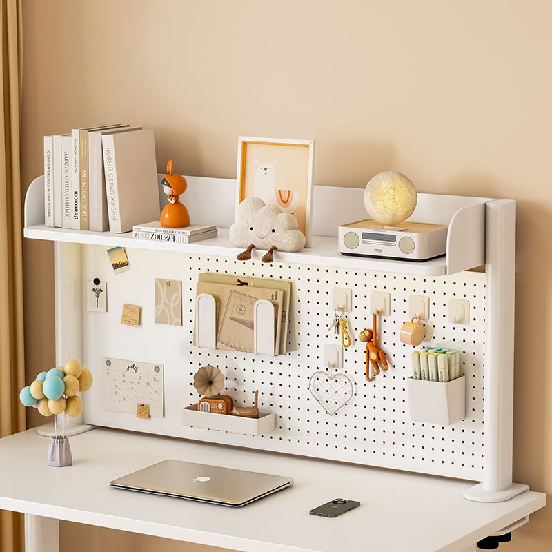 Desktop storage rack removable hole board desk student home office bookshelf storage organizer storage rack