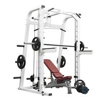 Dexion Commercial Smith Machine Dragon Door Frame Multi -Function Free Sedingting High и Low Posting -Down -Down Boat Training