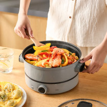 Pot dormitory student pot electric cooker multifunctional household noodle rice small electric stir frying pan cooking pot electric hot pot