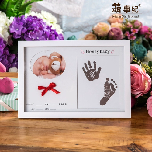 Детские отпечатки рук и ног для новорожденных для младенца, сувенир, креативная фоторамка, креативный подарок