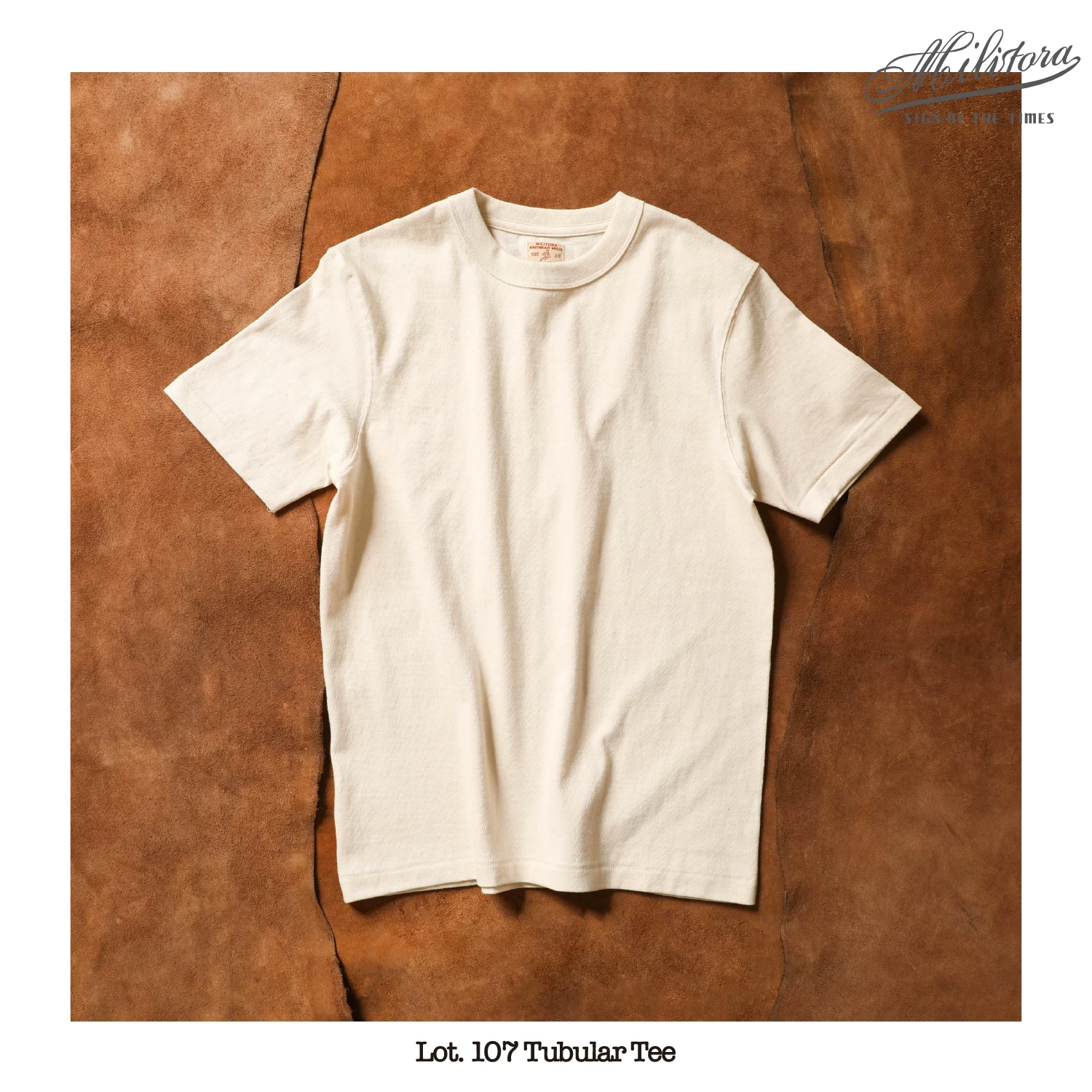 Retro cotton summer comfortable breathable solid T-shirt with a round collar