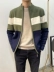 Thu / Đông 19 nam giản dị áo len cardigan áo len đan len 100% len len dệt kim quá trình - Cardigan