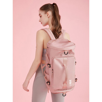 Swimming bag, dry and wet separation, fitness bag, sports storage bag, waterproof bag, men's and women's travel bag, shoe compartment, backpack, swimming bag