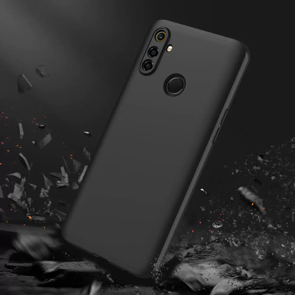 Чехол для OPPO Realme C3 из твёрдого гибридного PC 360 полнотелая защита