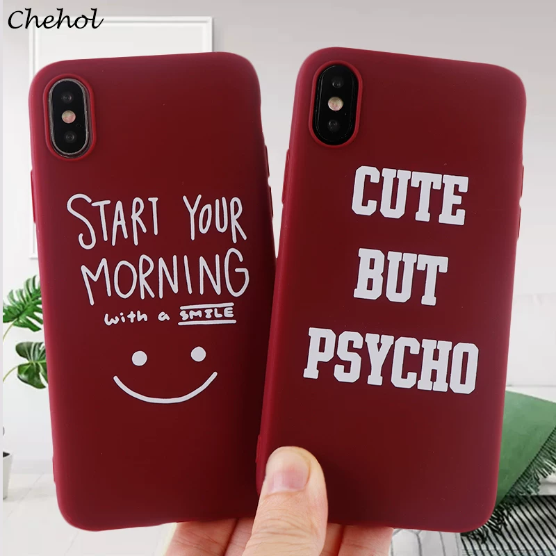 Новые чехлы для телефонов iPhone X XS MAX XR 8 7 6 S Plus чехол веселый