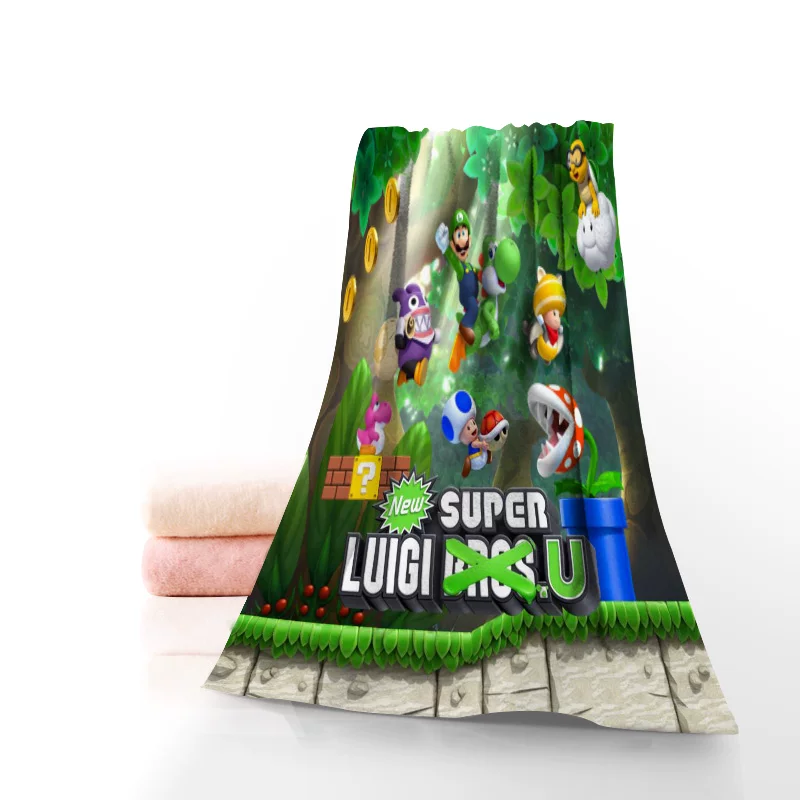 Bath-Towel Beach Super-Mario microfiber печать аниме Custo