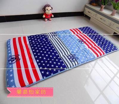 m ngủ nệm sàn nệm đơn ký túc xá giường tầng 09 dày có thể gấp lại tatami sinh viên chống ẩm - Nệm