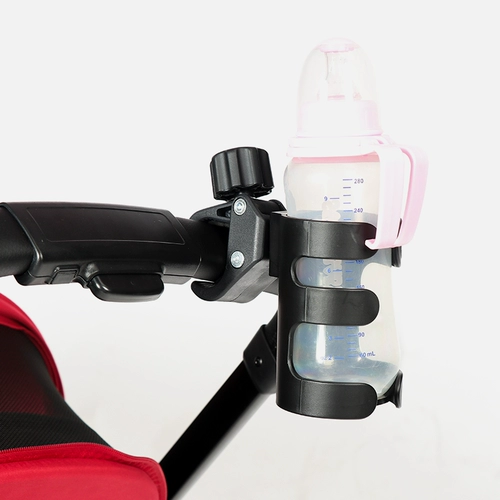 Крутящаяся коляска, держатель для стакана со стаканом, бутылочка для кормления, универсальный держатель для бутылки