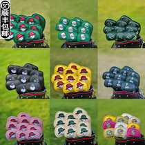 Fisherman hat baseball cap golf iron cover club head cover club protective cover universal for men and women