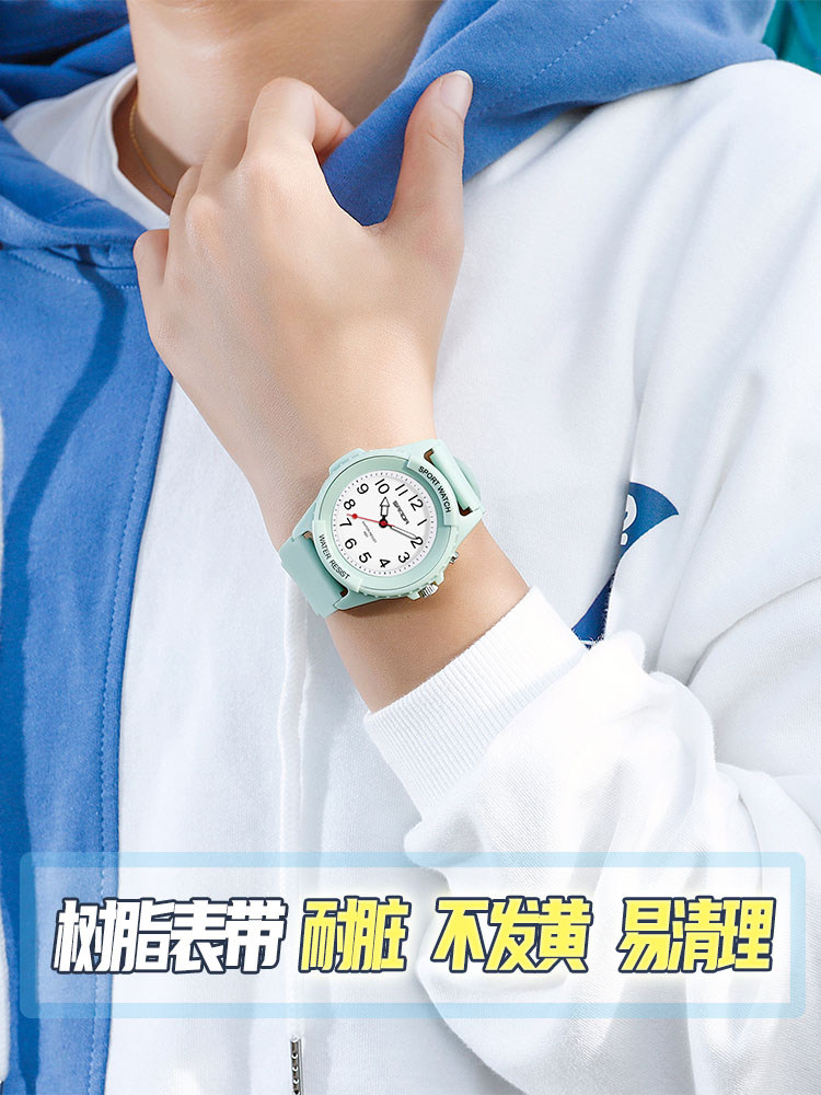 Children's Watch for Boys, Junior High School, High School, Primary School Students over 10 Years Old, Boys and Girls, Trendy Waterproof Luminous Digital Watch