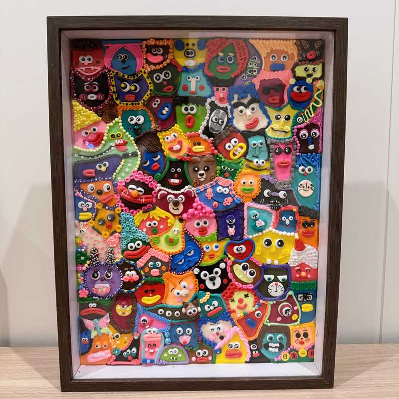 Clay Hollow Picture Frame DIY Full Set of Materials Ultra-Light Clay Photo Frame Creative Three-Dimensional Xiaohongshu Gift Clay Hollow Picture Frame DIY Full Set of Materials Ultra-Light Clay Photo Frame Creative Three-Dimensional Xiaohongshu Gift