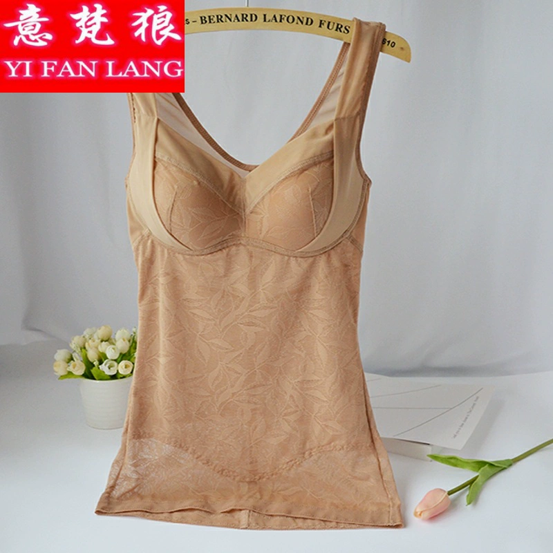 Áo lót bằng nhựa có cúp ngực, không gọng và áo định hình bụng không có áo lót 95-95B. - Corset