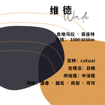 Wade Guatemala No 2 Coffee Boutique hand-brewed single-product coffee 120g