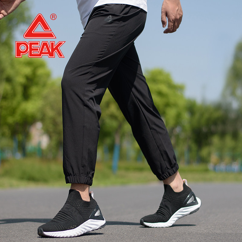 Pike Sports Pants Men 2021 Summer new loose Clostrix 90% Pants Thin men running black casual pants