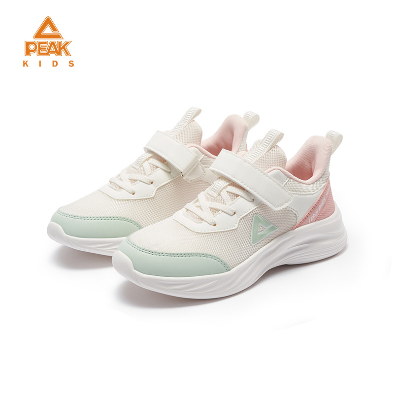 Peak Children's Shoes, Girls' Sports Shoes, Autumn New Large Mesh Running Shoes, Breathable Lightweight Running Shoes, Big Children's Casual Shoes — 1