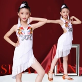 Детская латино -танцевальная одежда для девочек Тяжелы