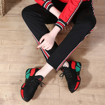 Summer new ghost dance shoes Drag dance square dance womens shoes special dance shoes soft sole heel four seasons dance shoes