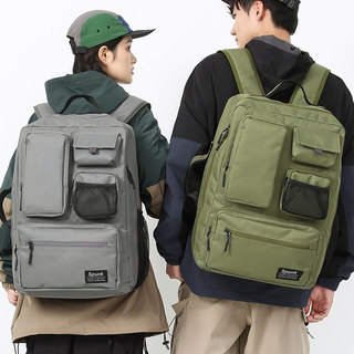 Schoolbags for Boys, College Students, New Style, High School Students, Large-Capacity Travel Bags, Junior High School Students, Girls, Multi-Pocket Backpacks