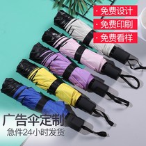 Fully automatic folding umbrella Custom logo Advertisers Business Gift Celebration Festival to make print-mark one-key-opening
