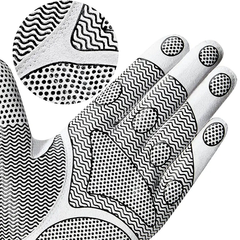 Heren golfhandschoen ademend mesh antislip siliconen links_voghion.com
