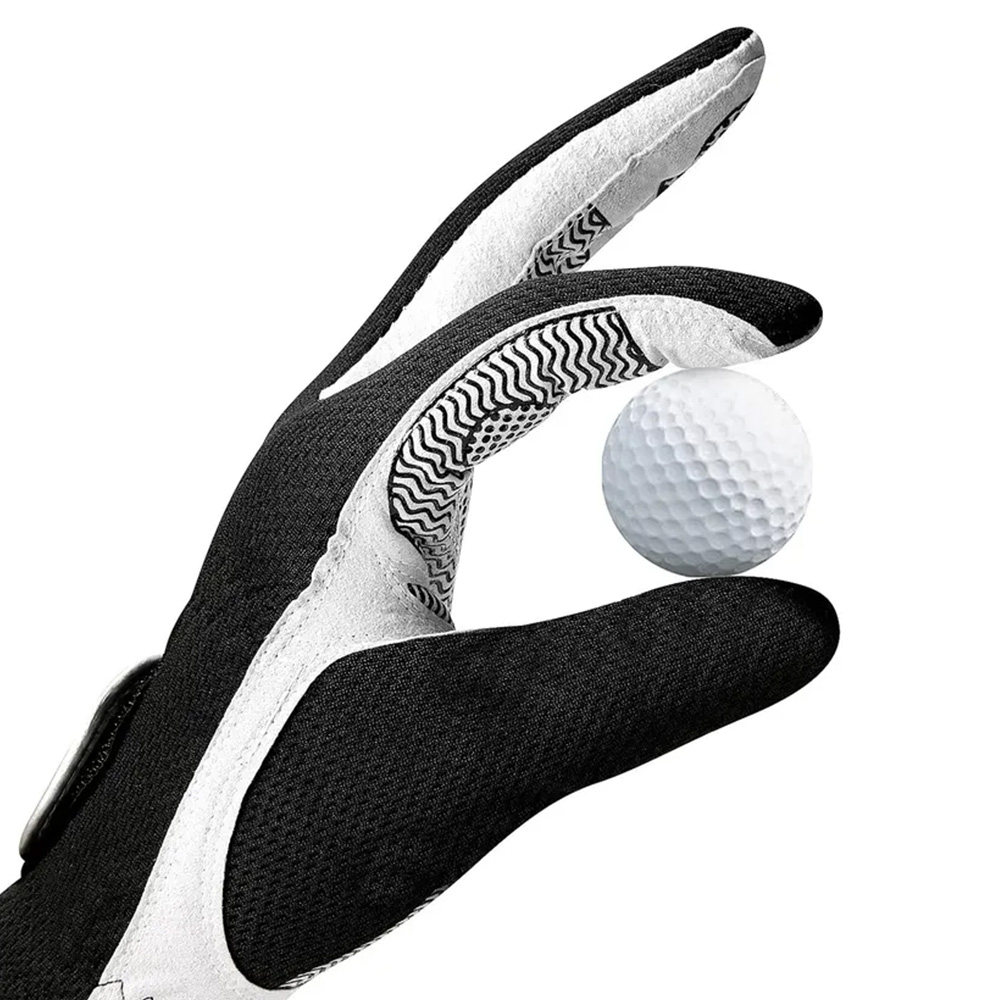 Heren golfhandschoen ademend mesh antislip siliconen links_voghion.com
