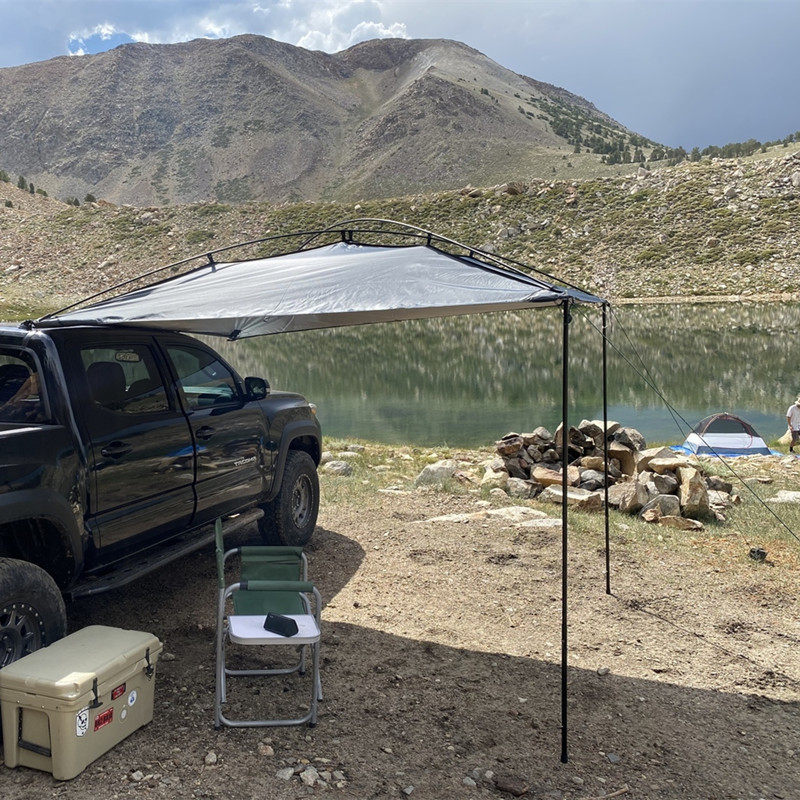 Автомобиль счет сторону 跨境新款车载户外野营帐篷侧边遮阳棚防雨防晒车尾帐篷车边天幕