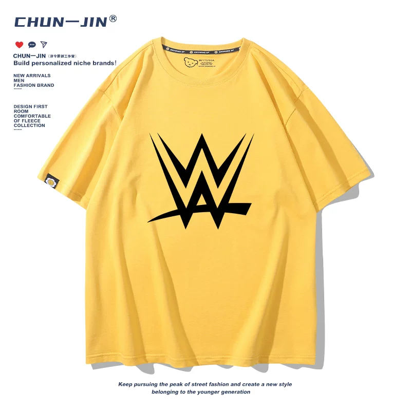 WWE футболка коротким рукавом - Locke CM Punk RKO RKO Saint -shield Seist Dian Baroque Brock T -shirt
