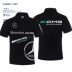 áo polo trắng Mercedes-Benz AMG Maybach có thể được tùy chỉnh 4S cửa hàng quần áo làm việc áo POLO nam và nữ áo thun ngắn tay áo thun có cổ Polo