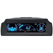Cross Country Balance Instrument Car OBD Speed Transspeed Table Water Temperature Early Warning HUD On-board Gradient Instrument Head-up Display