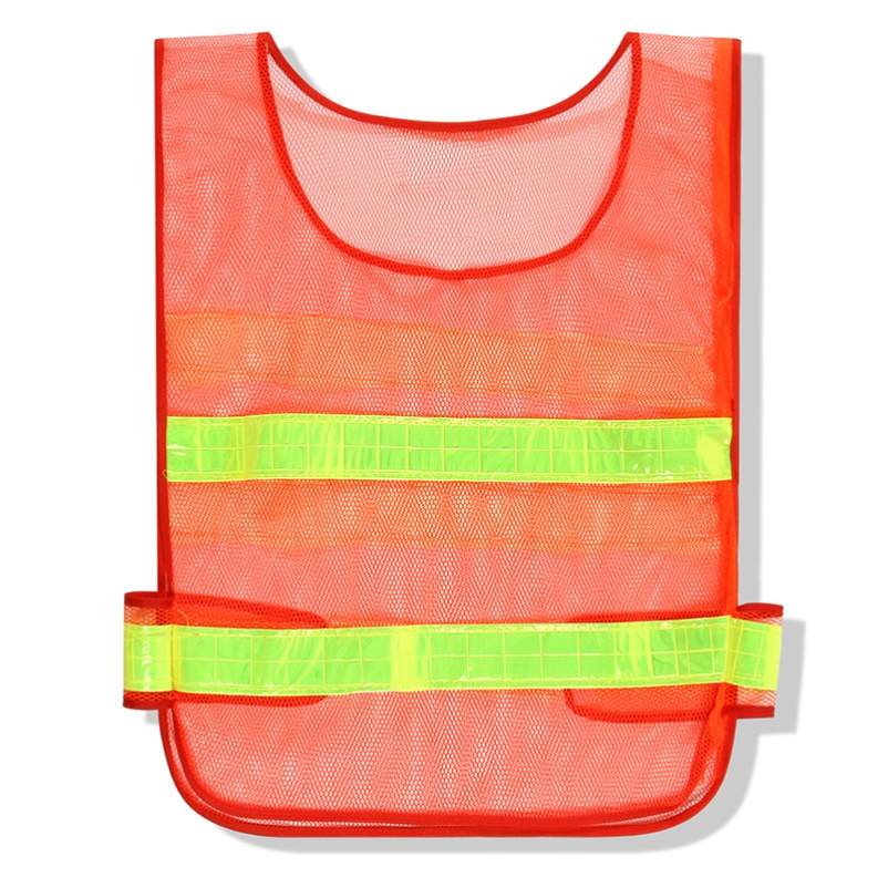 Upscale press-words Reflective Vest Waistcoat Safety Clothing Traffic Policing Patrol Road Administration Night Light Clothing to be printed in print
