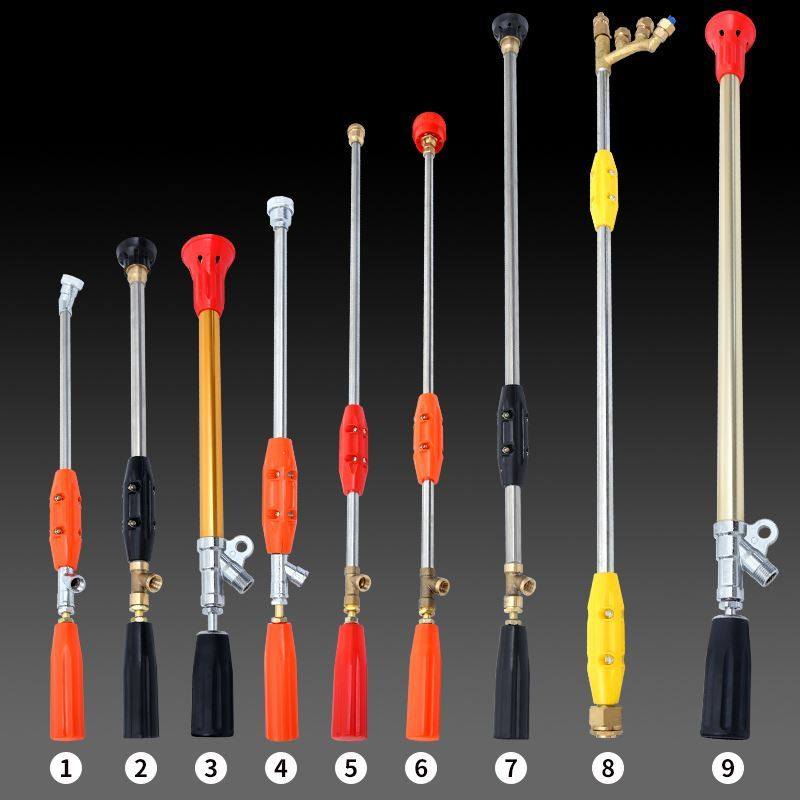 Beating Drug Pump Lengthened Rod Disinfection Machine High Pressure Gun Sprayer Lance Head Nozzle Greening Spray Rod Bull petrol Petrol Snatched-Taobao