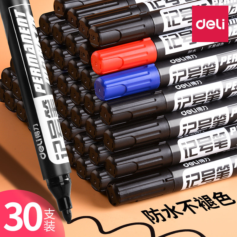 Able note pen black coarse head large capacity Mike pen hook line pen oily pen waterproof without falling color bizarre pen wholesale speed dry sign to pen poster stroke focus color lasting speed dry