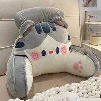 Серый кот средний [65x40 см] подходит для стульев