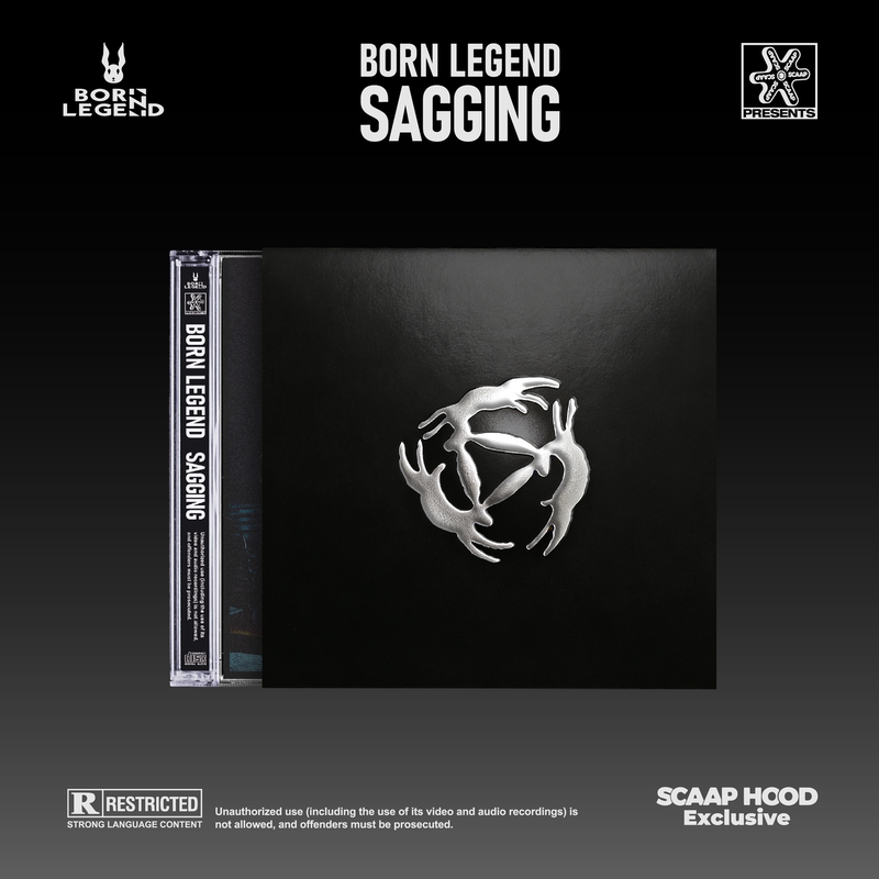 Exclusively in Stock: Bornlegend - the Physical Copy of the Album "Sagging"