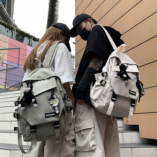 Школьный рюкзак, брендовая сумка через плечо, в корейском стиле, для средней школы, коллекция 2021