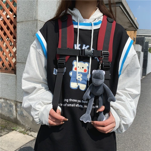 Tide, японский школьный рюкзак для влюбленных, подходит для студента, простой и элегантный дизайн