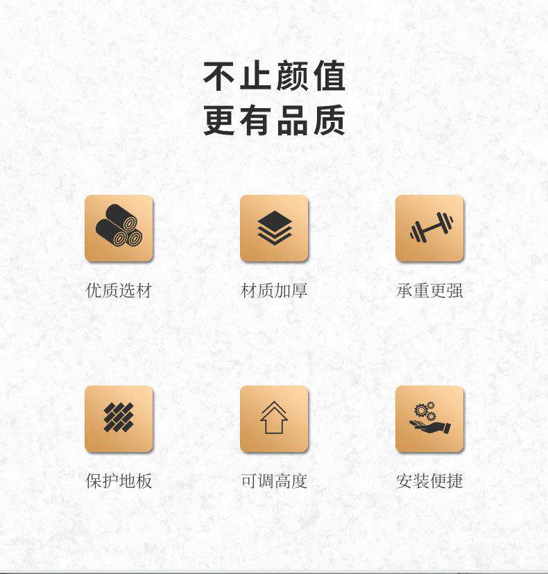 Ножки для тумбочек 沙发脚配件支撑腿中脚直锥脚茶几脚电视柜脚柜脚铁艺金属脚可调脚