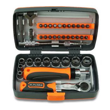 38-piece household tool set hardware tool box hand tools screwdriver set