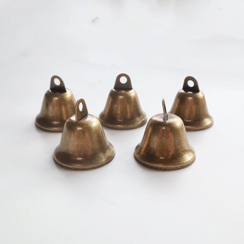 3 8cm Ancient bronze thickened opening bell Bell Temple Diy Wind Bell Pendant Ornament Accessories Vinyhorn Bell Bell Bell-Taobao