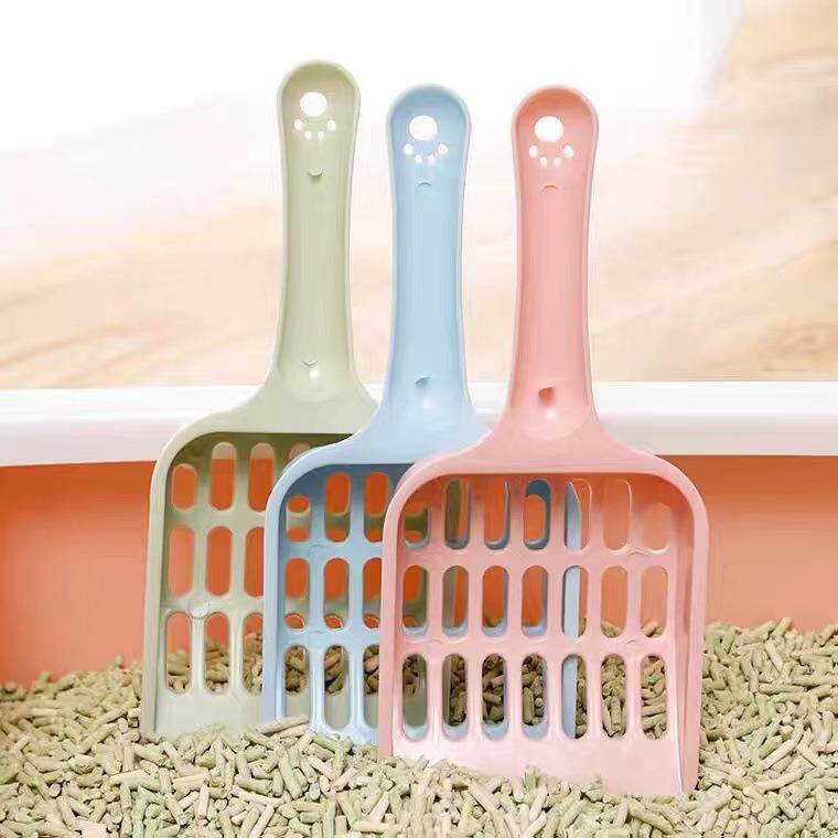 Pet supplies troublemaker cat litter shovel cleaning supplies cat poop shovel hollow thickened small shovel spot