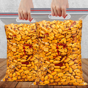 Jiuyou Guipeng 500g Bagged Snacks to Accompany Drinks, Spicy Fried Peanuts, New Year's Wholesale Snacks, Peeled Snacks