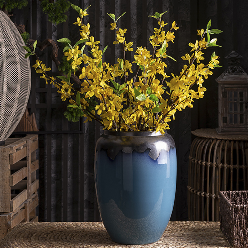 American light key-2 luxury ceramic vase furnishing articles European ideas sitting room tea table dry flower, flower arrangement table MianRuan decorations