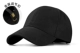 Модернизированная ламинированная шестисекционная медная кепка с пряжкой [черная]