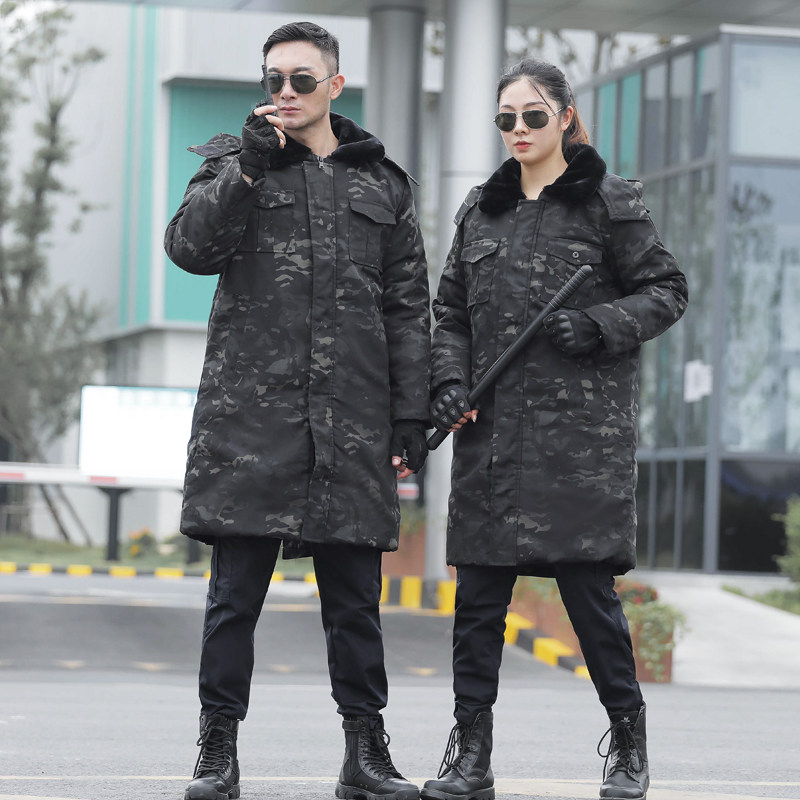Military cotton big clothes men's winter genuine camouflated coat thickened anti-cold cotton padded jacket security work clothes women's clothing women