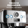 Zuozuo Mo Italian-Style Coffee Machine for Home Use, Small Semi-Automatic American-Style Steam Milk Frother, New Model with Stainless Steel Body