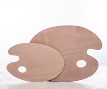 Wood Palette Oval color palette Oil painting Water powder propylene paint Disposable Toning this paper Fine Art Special